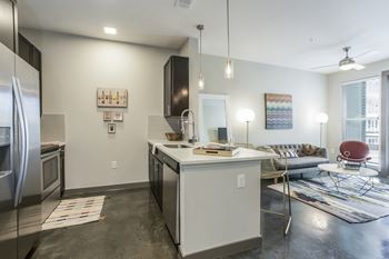 Quartz countertops highlight stylish kitchens